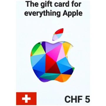 Apple iTunes Switzerland 5 CHF Gift Card