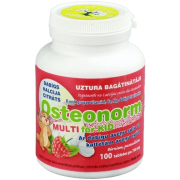 OSTEONORM Multi For Kid 700 mg tabletes, 100 gab