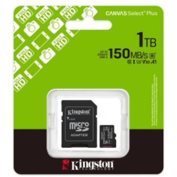 Kingston Technology 1TB microSDXC Canvas Select Pl