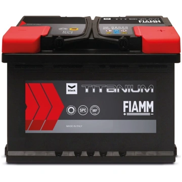 Akumulators Fiamm Black Titanium, 12 V, 55 Ah, 480