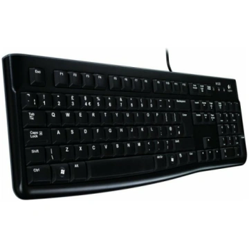 LOGITECH K120 Corded Keyboard - BLACK - USB - LTH 