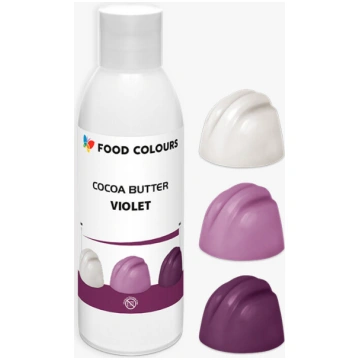 Kakao sviests VIOLETS dabīgs 100g FOOD COLOURS CB