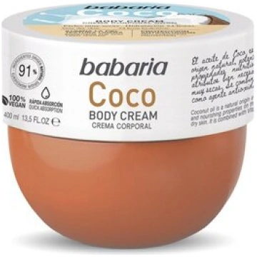 Ķermeņa krēms Babaria Kokosrieksts (400 ml)