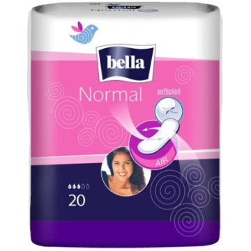 BELLA NORMAL hig. paketes, 20 gab