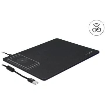Delock USB Mouse Pad with Wireless Charging functi
