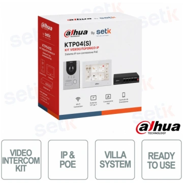 KTP04(S) - KTP04(S) IP Video Intercom Kit with 7" 
