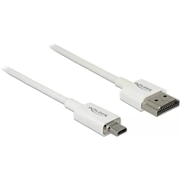 HDMI kabelis DeLOCK 85147 0.25m Type A uz Type D b