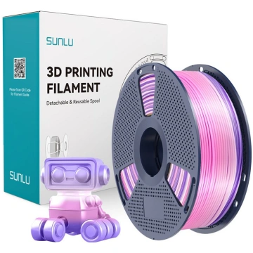 Sunlu FILAMENT SUNLU PLA+ SILK 1.75MM 1KG RAINBOW 