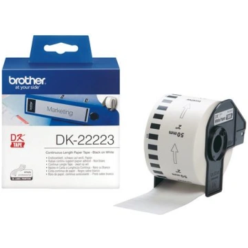 BROTHER DK-22223 printer label, white