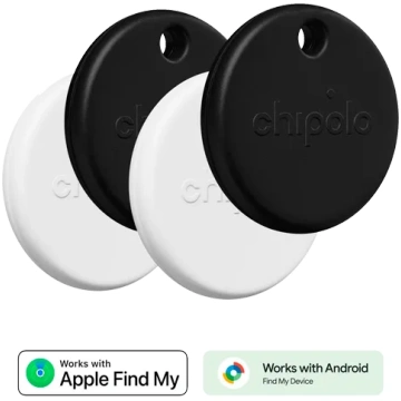 Chipolo POP Black/White - 4-Pack