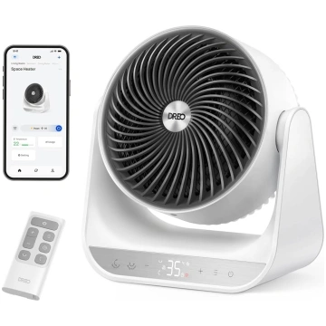 Dreo iekštelpu ventilatora sildītājs, 2000 W elekt