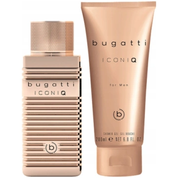 Sirowa BUGATTI Zestaw prezentowy meski Iconiq Gold