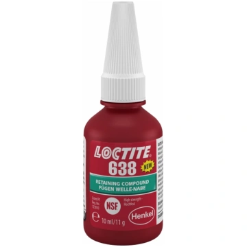 Līme (Gultņu) augsta noturība LOCTITE 638 10 ml