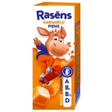 Piens RASĒNS karameļu 1,5% 200ml