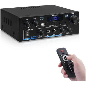 HiFi pastiprinātājs AK55 Bluetooth Stereo audio pa