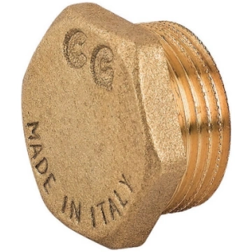 Misiņa korķis, ārēja vītne 1"1/4 69005