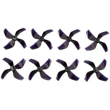 Gemfan 2020 Four-blade Drone Propellers Black 8 Pi