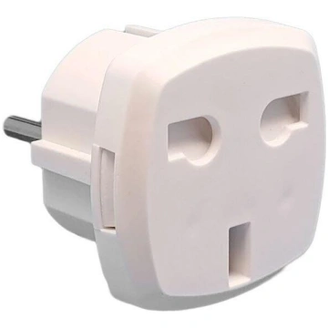 Adapteris UK - EU, balts (4752255014634)