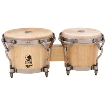 Bongo Traditional Series Natural / Nickel Toca Per