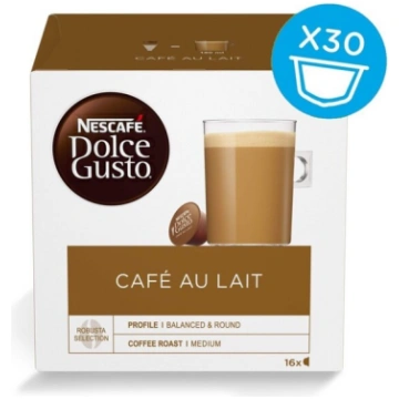 NESCAFE Dolce Gusto Cafe au Lait 30 gab. Kafijas k