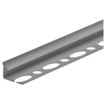 FLĪŽU LĪSTE PVC 8MM Tumši Pelēka iekšējais stūris 