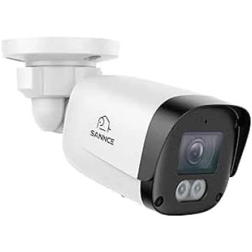 SANNCE POE 5MP CCTV drošības kamera ar cilvēku / t