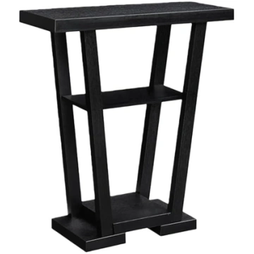 Solid Wood Console Table, Narrow Entrance Table wi