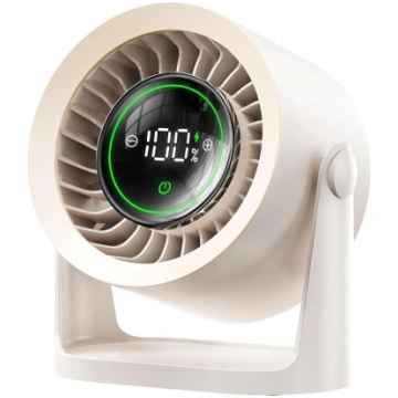 SAYHAY klusais ventilators ar akumulatoru, galda v