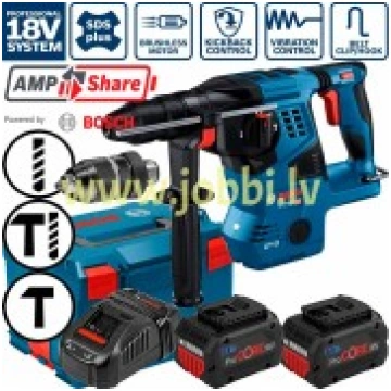 Bosch GBH 18V-28 CF (2x8,0Ah PROCORE) L-Boxx perfo