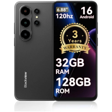 Blackview Wave 10 viedtālrunis, Android 16 Handy,6