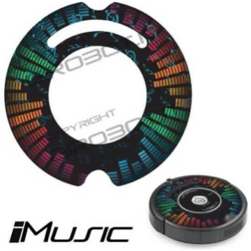 iCover - Decalcomania iMusic per iRobot Roomba 500