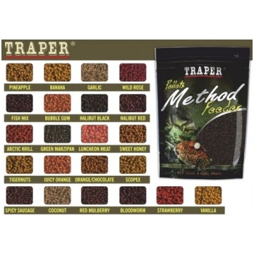 Traper barība Ready gatavā barība zivīm: Method Fe