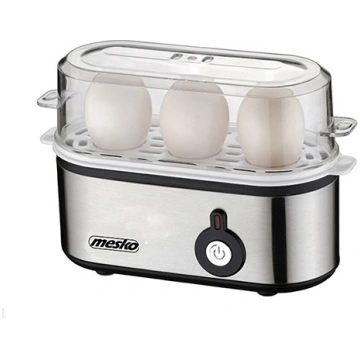 Mesko MS 4485 egg cooker 3 egg(s) 210 W Black,Silv