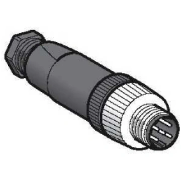 Konektors M12/5pin taisns Telemecanique