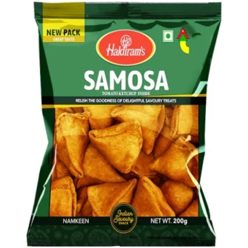 Haldiram’s Samosa - pīrādziņi ar kartupeļu pildīju