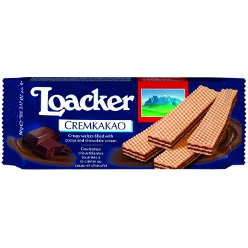 Vafeles Loacker Classic Chocolate 90g