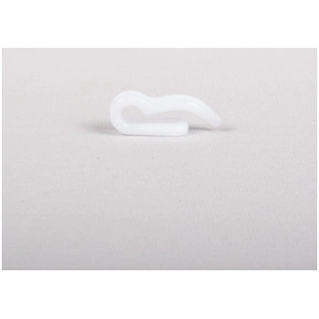 Domoletti HOOK DOUBLE PLASTIC WHITE (30) 14970014 
