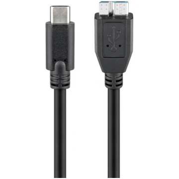 Goobay Round cable USB-C to micro-B 3.0 cable 6799