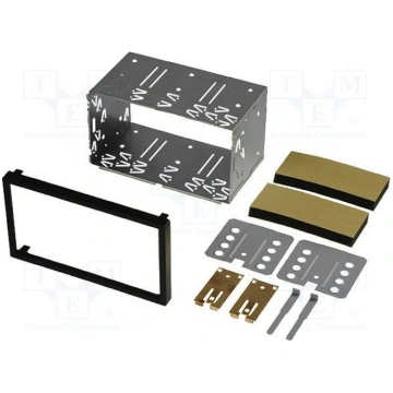 Universal fascia plate KIT (adapter 2DIN, 110x188.