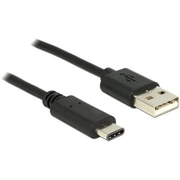 DeLOCK Delock USB 2.0 - Type A - Type C - 1m - bla