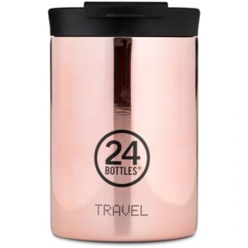 24 Bottles - Travel Tumbler 0,35 L - Rose Gold