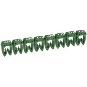 CAB 3 Kabeļu marķieri 1.5 - 2.5mm2, numurs 5, zaļš