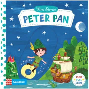 Peter Pan, A Push, Pull, Slide Book Miriam Bos