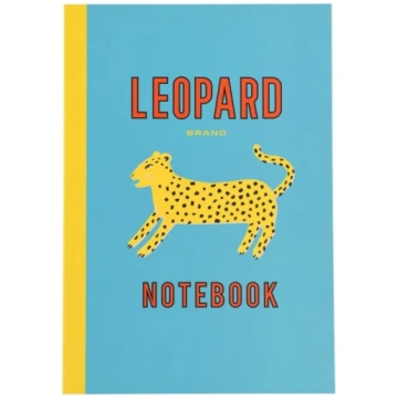 A5 notebook - Leopard Bookshop