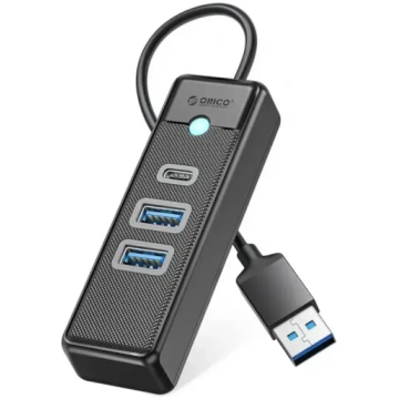 Orico PWC2U-U3 3-port USB hub 2x USB-A 3.0 1x USB-