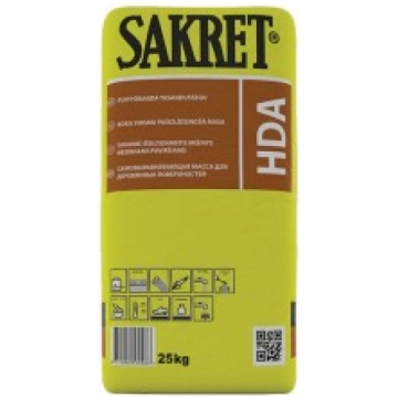 Sakret HDA - Ātri cietējošā grīdas pašizlīdzinošā 