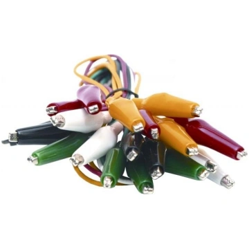 Test leads; Urated: 300V; Inom: 7A; Len: 0.46m; cr
