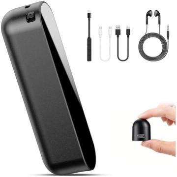 Dictaphone 128 GB, diktofons ar 40 dienu nepārtrau