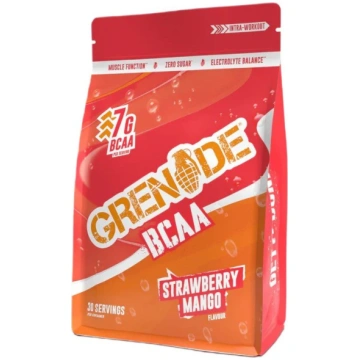 Grenade BCAA, zemeņu un mango - 390 grami