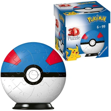Ravensburger Puzzle 54 elemnty 3D Kula Pokemon nie